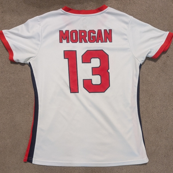 USWNT Alex Morgan #13 Jersey Womens Large Player's Association USA Soccer - Picture 2 of 5